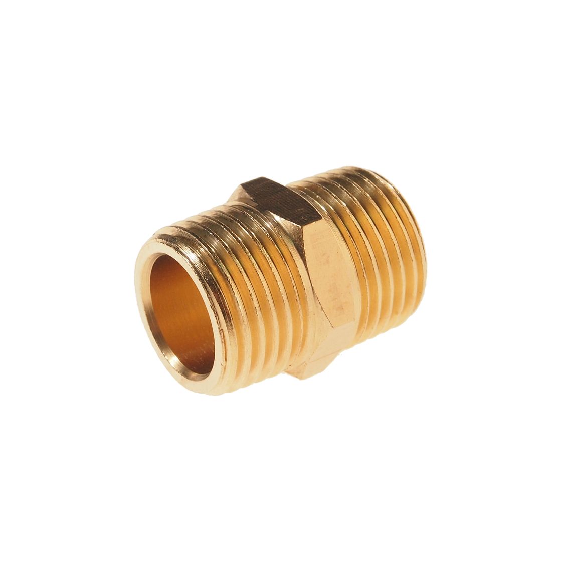 Соединитель RF-MM08/08 резьбовой наруж. резьба 1/2"x1/2" в блистере ROCKFORCE /1