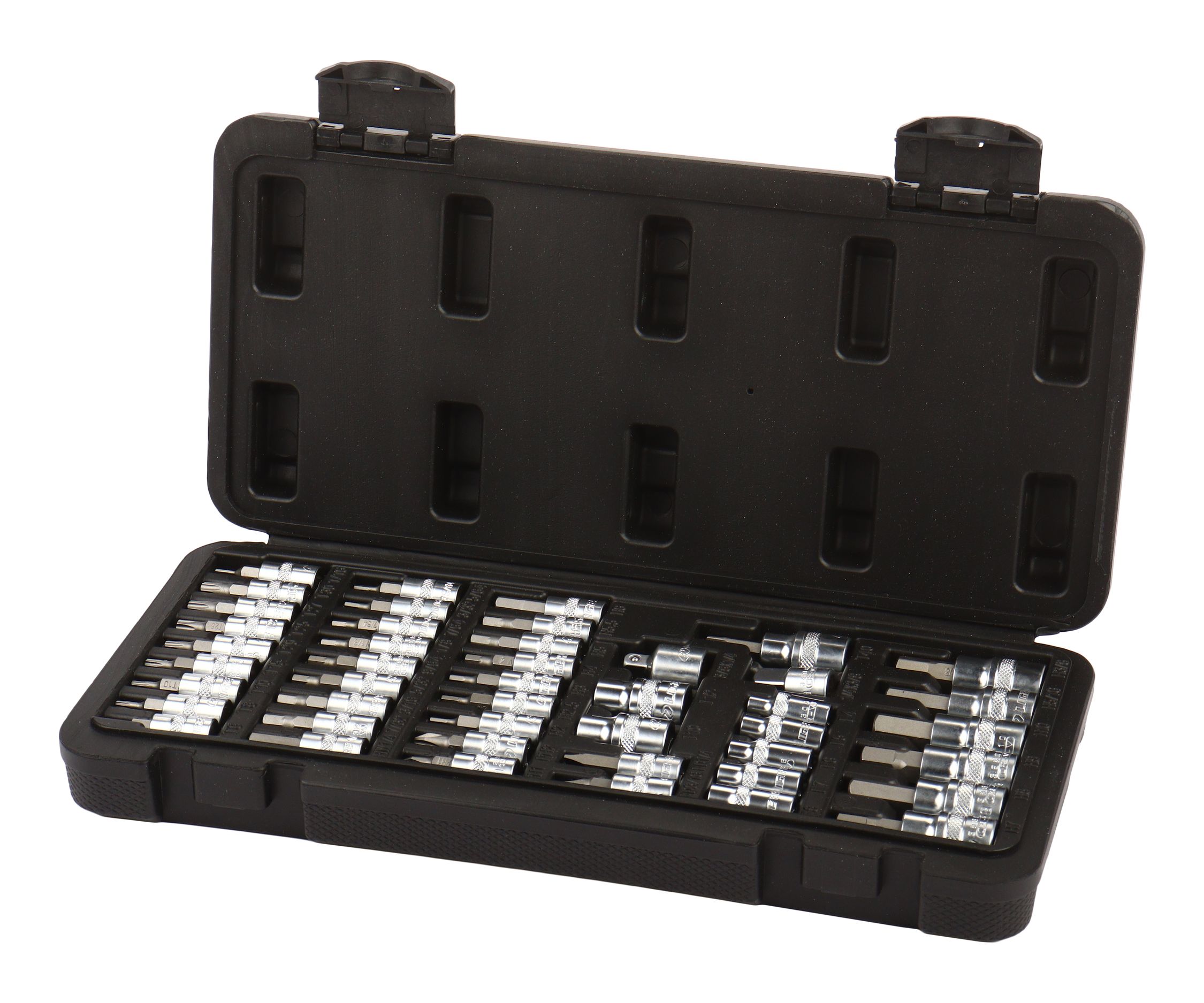 Набор торцевых головок-бит 1/4" 45пр., в кейсе LG-S1008 LIGE /1/10 NEW