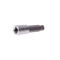 Головка-бита SPLINE 12-лучевая M16 1/2" (L-100мм) с отверстием ROCKFORCE /1/10