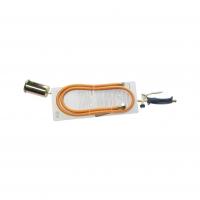 Горелка RF-0752GB газовая кровельная с регулятором, клапаном и гибким шлангом (сопло 60мм, L-740мм, L шланга-1.5м ), на блистере ROCKFORCE /1