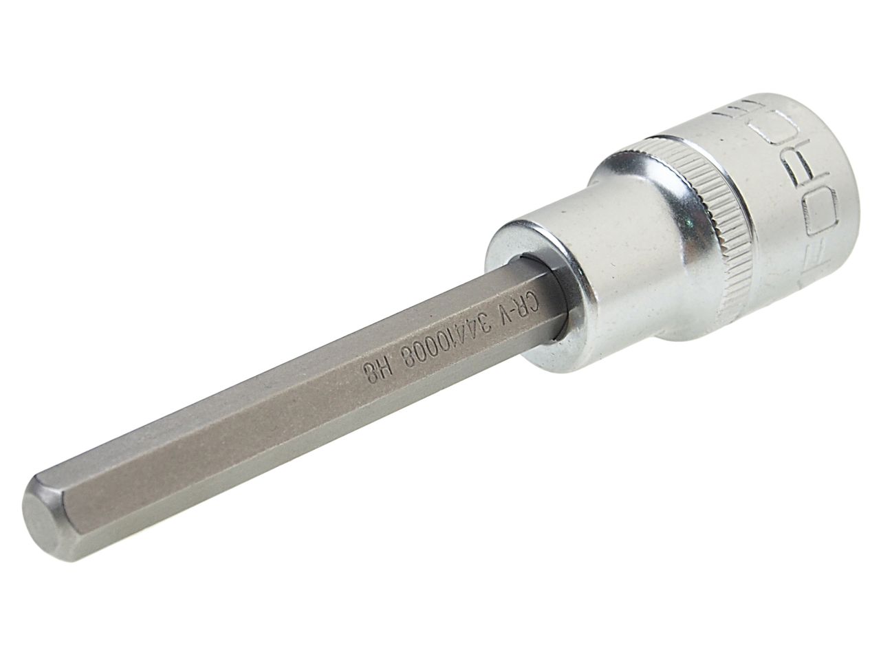 Головка-бита 6-гранная 8мм 1/2" (L-100мм) ROCKFORCE /1