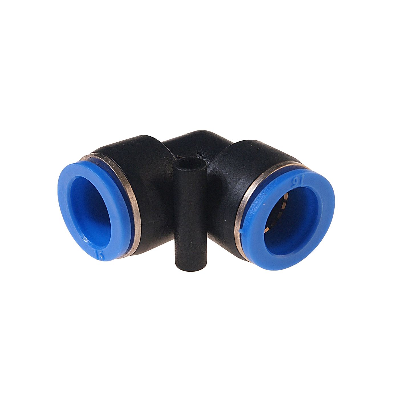 Фитинг  RF-SPV16 угловой для пластиковых трубок 16мм ROCKFORCE /1