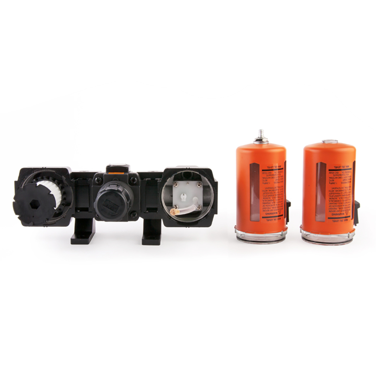 WDK-70240 Блок подготовки воздуха 1/2" с влагоотделителем, лубрикатором, регулятором и манометром