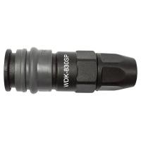 WDK-830SP Композитное пневматическое быстроразъёмное соединение с креплением шланга, диаметр 6,5/10