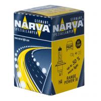Автолампа H4 (60/55) P43t-38+50% RANGE POWER 12V NARVA /1/10/100 HIT