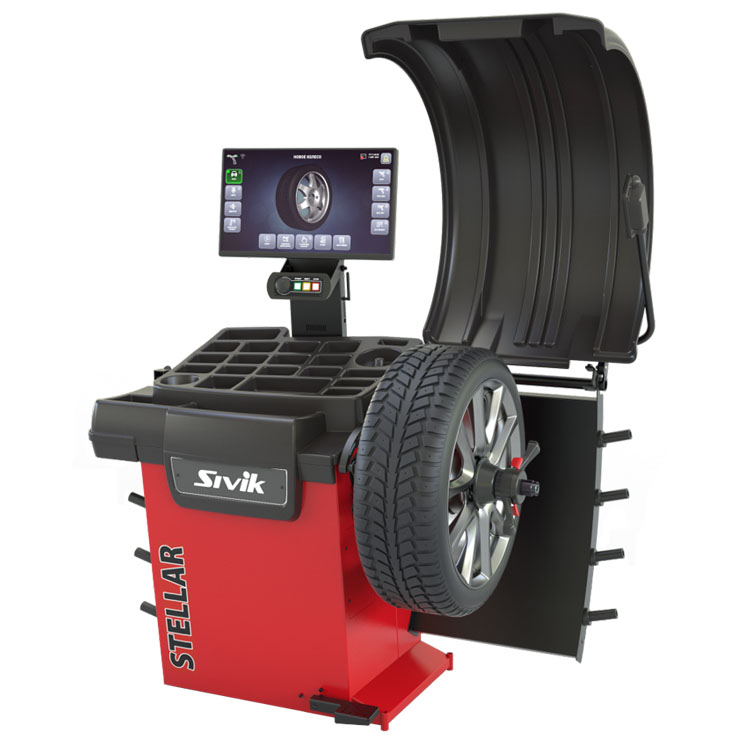 SIVIK STELLAR СБМП-60/3D Pro (УЗ,ТЛУ) Станок балансировочный