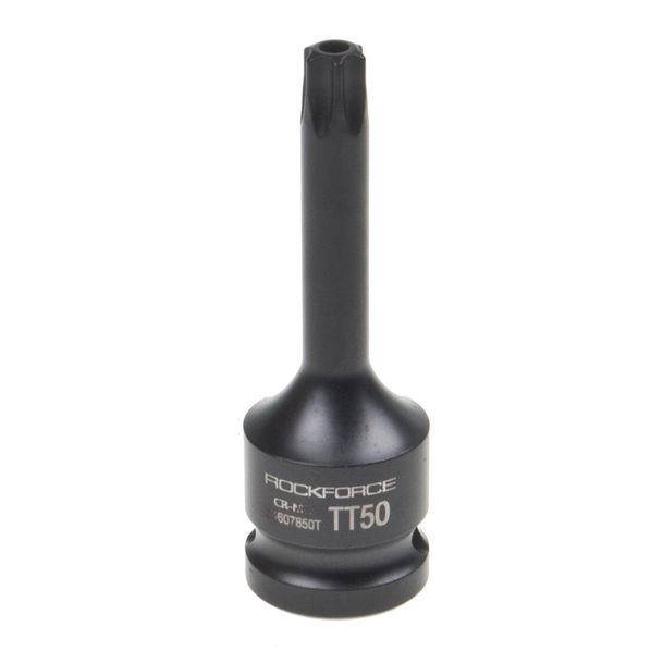 Головка-бита TORX ударная 1/2", TH50 с отверстием ROCKFORCE RF-24607850T /1