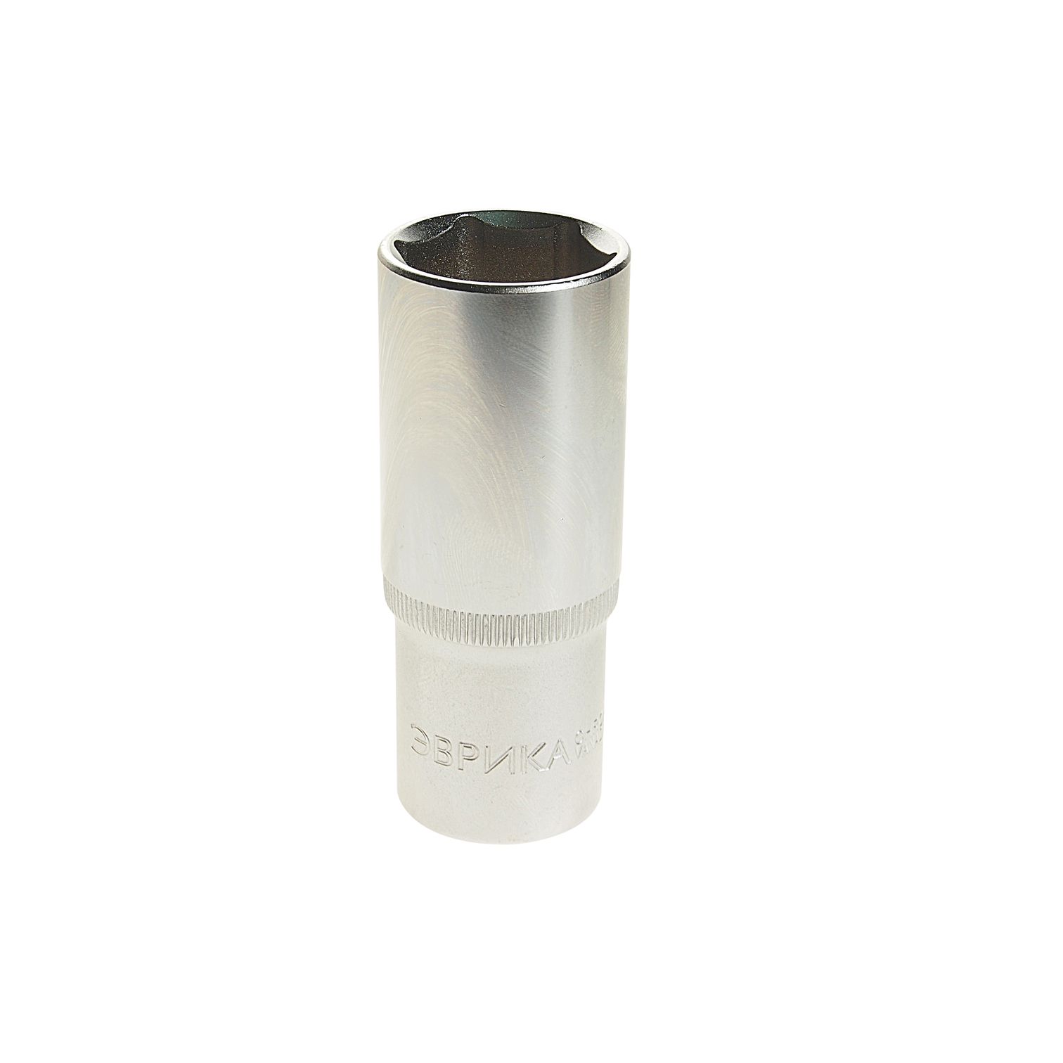 Головка торцевая 24мм 1/2" 6-гранная глубокая L=80мм ЭВРИКА ER-91517  1/80