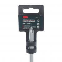 Отвертка RF-70130125 крестовая магнитная "Profi" S2 PH3.0х125мм, в пластиковом держателе ROCKFORCE /1