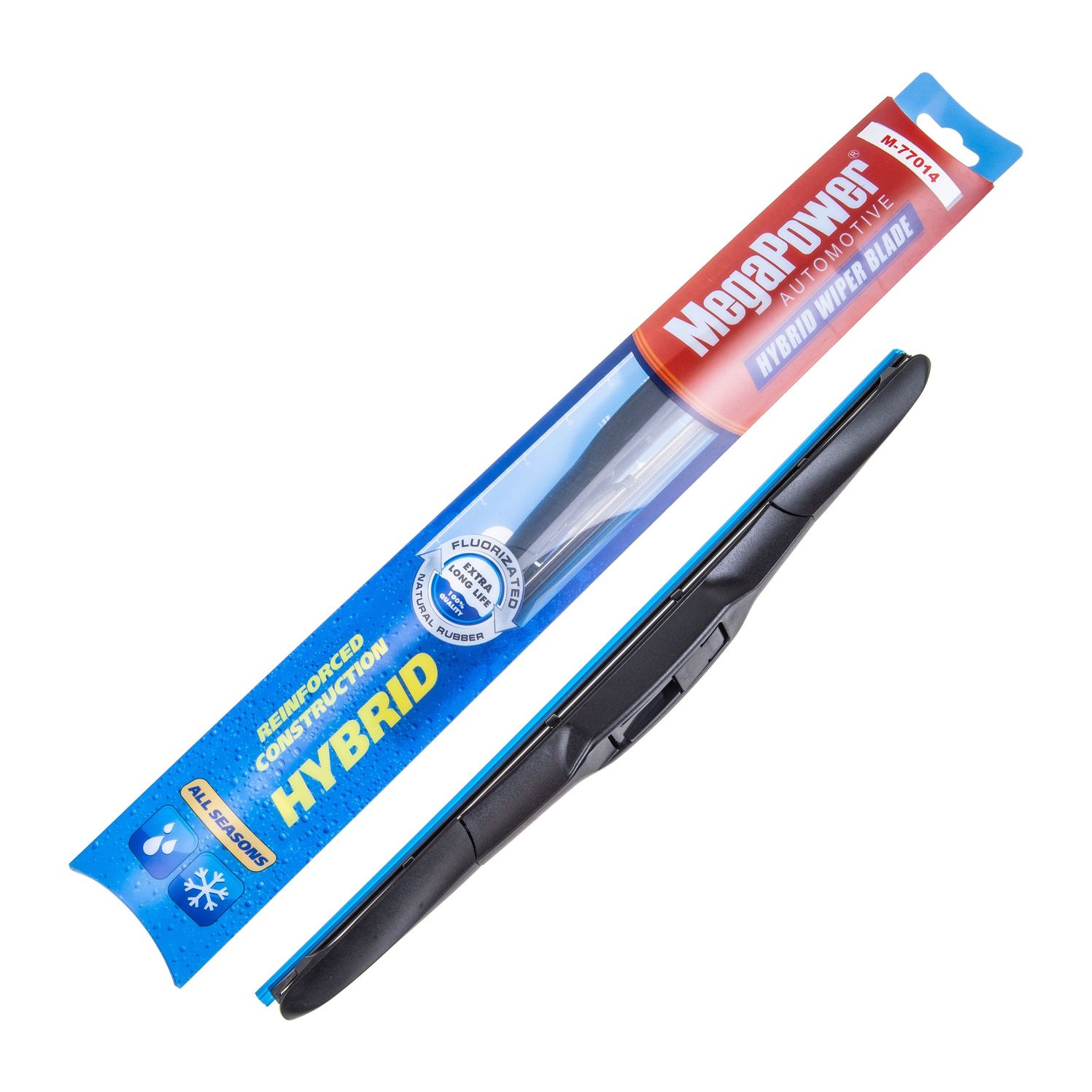 Щетка стеклоочистителя M-77014 "HYBRID" ALL SEASONS 350мм (14") MEGAPOWER /1/50