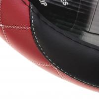 Оплетка руля MIS-LT35A (S) BLACK/RED кожа MISTAR /1/25