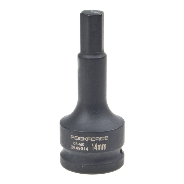 Головка-бита 14мм 3/4" 6-гранная ударная удлиненная L=80мм ROCKFORCE RF-2649014 /1/30