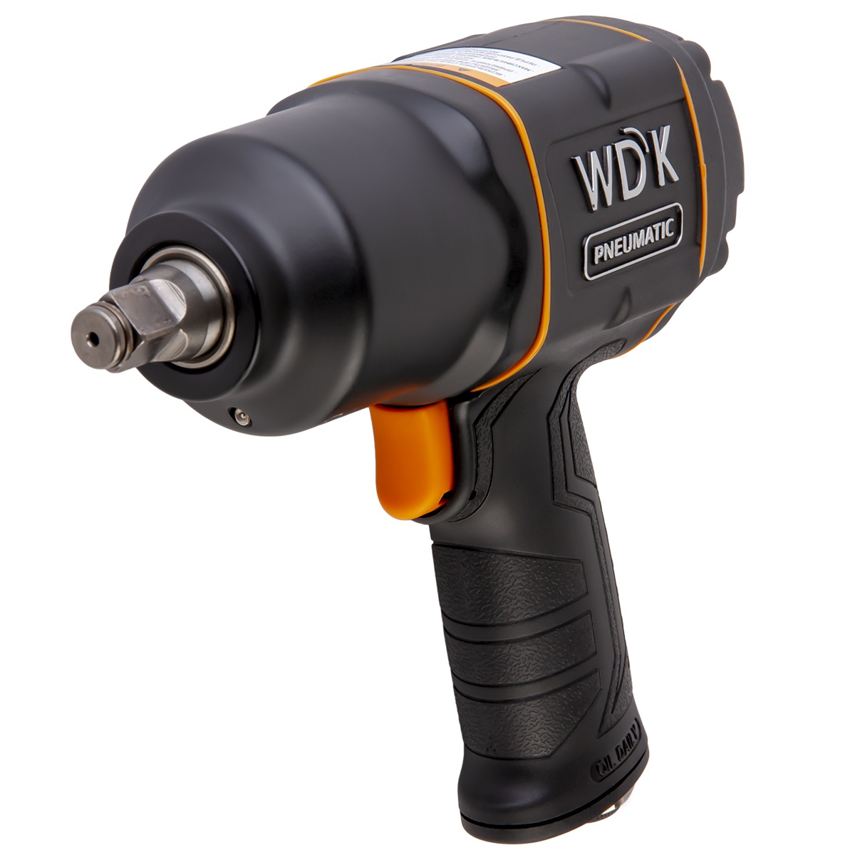WDK-20440 Гайковерт пневматический ударный с композитным корпусом, привод 1/2", 1360 Нм