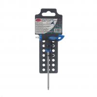 Ключ TORX T20х100мм RF-76720G: Т-образный с прорезиненной рукояткой, на пластиковом держателе  ROCKFORCE /1
