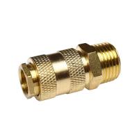 Быстроразъем пневматический ER-BSE1-4SM:с клапаном с наружной резьбой 1/2" (латунь) ЭВРИКА /1/10