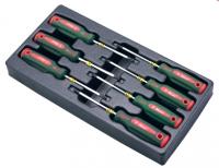 Ложемент отвертки TORX с отверстием 7 шт