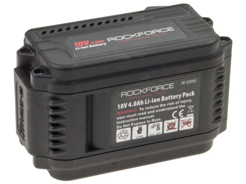 Батарея аккумуляторная RF-03055-SP-35: 18V 4.0AH LI-ION для гайковерта RF-03055 ROCKFORCE /1