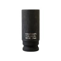 WDK-710-4024L Головка торцевая ударная глубокая 1/2", 6 граней, 24 мм