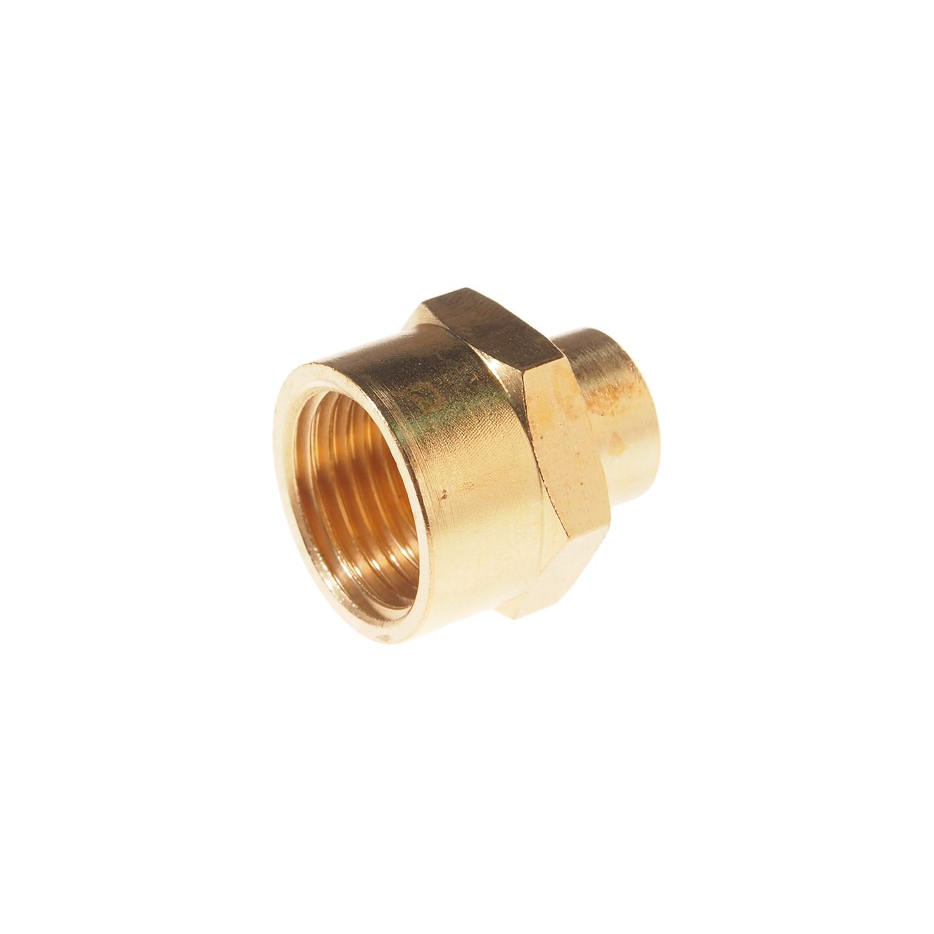 Соединитель RF-FF08/04 резьбовой, внутр. резьба 1/2"x1/4" в блистере ROCKFORCE /1