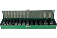 Комплект длинных ударных головок 1/2" 10-30мм 13шт