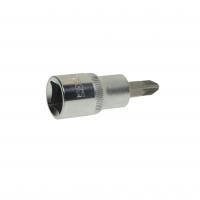 Насадка-вставка с битой Pozidrive PZ3 ER-94701 1/2 22мм L=60мм ЭВРИКА /1/20
