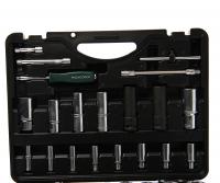 Набор торцевых головок и вставок RF-4941-9-PREMIUM: 1/2" & 1/4"DR 12-гранных 94пр + 6пр. ROCKFORCE /1/3