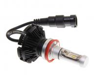 Автолампа H11 BRIGHT WHITE 6 SMD 6500K со встроенным блоком (2шт) 12-24V 5000лм MEGAPOWER /1/10