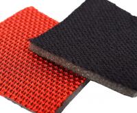 Чехлы на сиденье CUSHION COMFORT CUS-1505 BLACK/RED эко-хлопок, 3D крой, поясничный упор, AIRBAG (15шт) AUTOPROFI /1/5