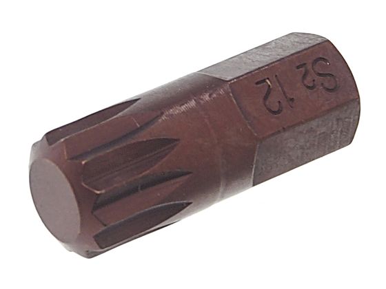 Вставка SPLINE M12х30ммL,10мм ROCKFORCE /1/10/100