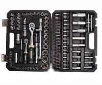Набор торцевых головок и вставок RF-LIGHT-41082-5: 1/2" & 1/4"DR 6-гранных 108пр. ROCKFORCE /1/3