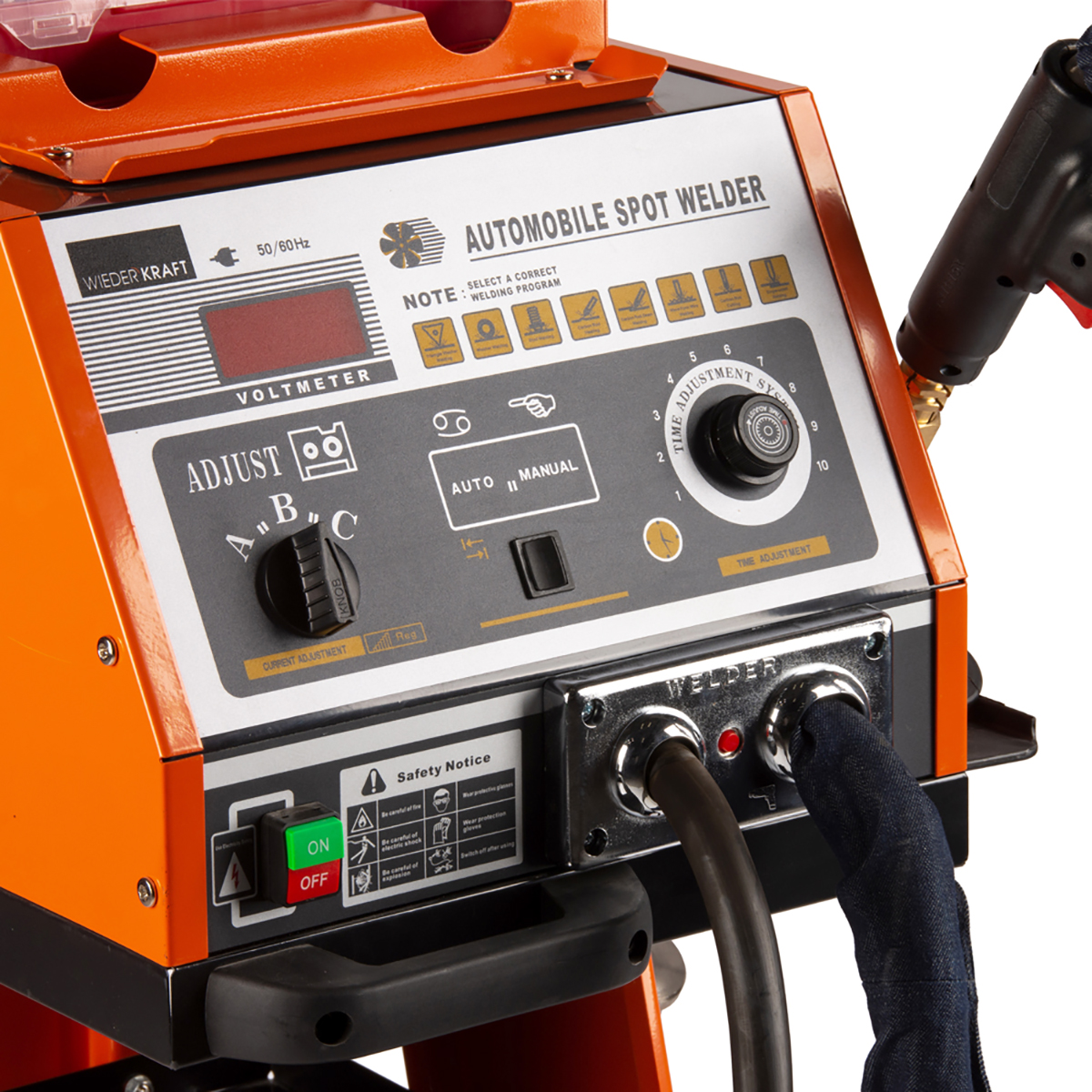 WDK-6000 Многофункциональный споттер, 220В, 11кВА, 50А, сварочный ток 4400А