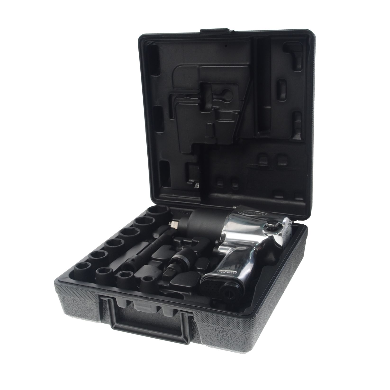 Пневмогайковерт RF-825410K12 922Нм, 1/2" c комплектом головок (10-27мм) 12пр. (потребление 119л/мин) ROCKFORCE /1