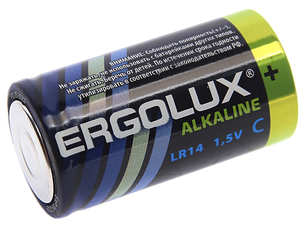Элемент питания C: LR14-BC2 ALKALINE 1,5V ERGOLUX /2/12/96