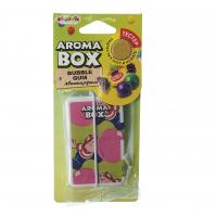 Ароматизатор воздуха FTE-B-19 AROMA BOX (bubble gum) подвесной 20гр FOUETTE /1/36