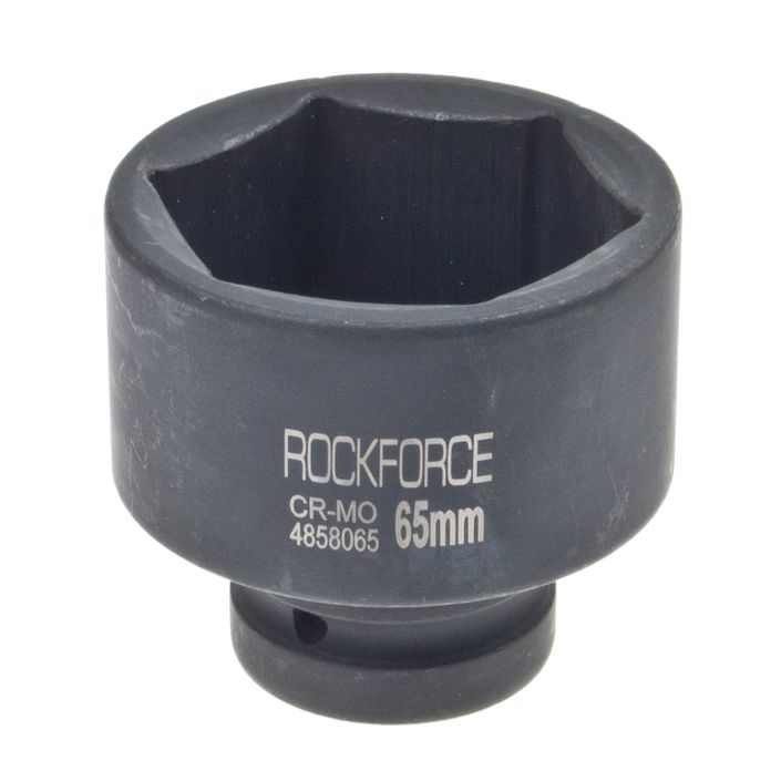 Головка торцевая  65мм 1" 6-гранная ударная L=90мм ROCKFORCE RF-4858065 /1/25