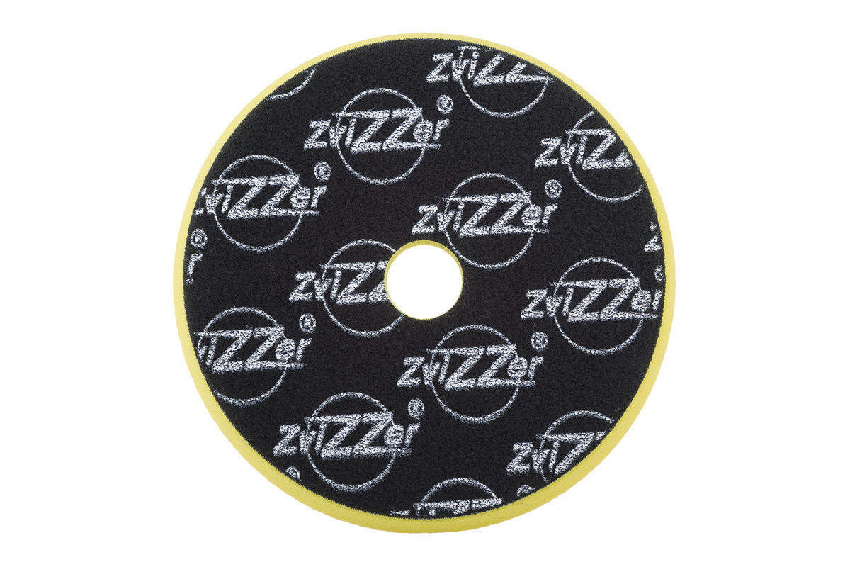 ZV-TR16525FC 165/25/150-ZviZZer TRAPEZ-ЖЕЛТЫЙ мягкий полировальный круг
