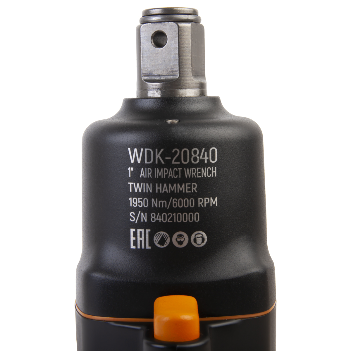 WDK-20840 Гайковерт пневматический ударный, привод 1", 1950 Нм