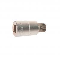 Головка-бита SPLINE 12-лучевая M16 1/2" (L-55мм) с отверстием ROCKFORCE /1