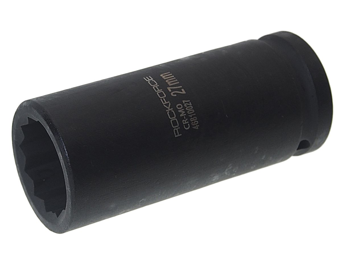 Головка ударная глубокая 3/4", 27мм 12-гранная ROCKFORCE  RF-46810027 /1