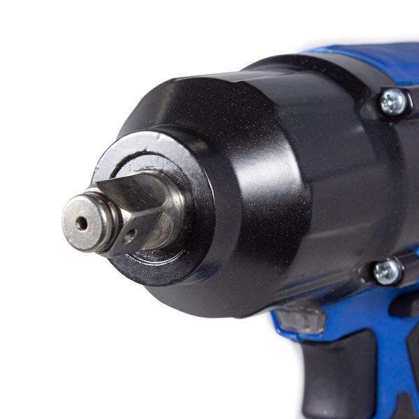 Гайковерт RF-03055 ударный аккумуляторный 1/2' (18V 4.0AH LI-ION, 700Нм) с комплектом головок (17, 19, 21, 22мм) ROCKFORCE /1/3
