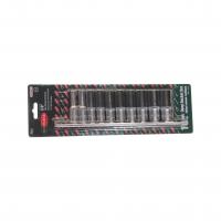 Набор торцевых головок RF-3102-5: 3/8"DR 6-гранных глубоких на планке 10пр. ROCKFORCE /1/10
