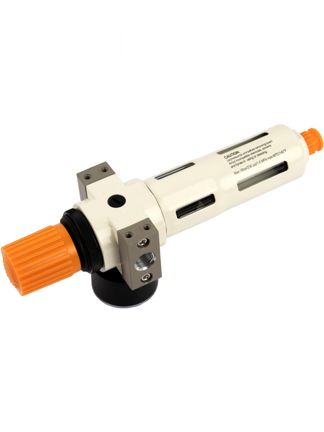 WDK-7720FD Фильтр-масловлагоотделитель 1/4" 5 мкм, 16 бар, с регулятором давления