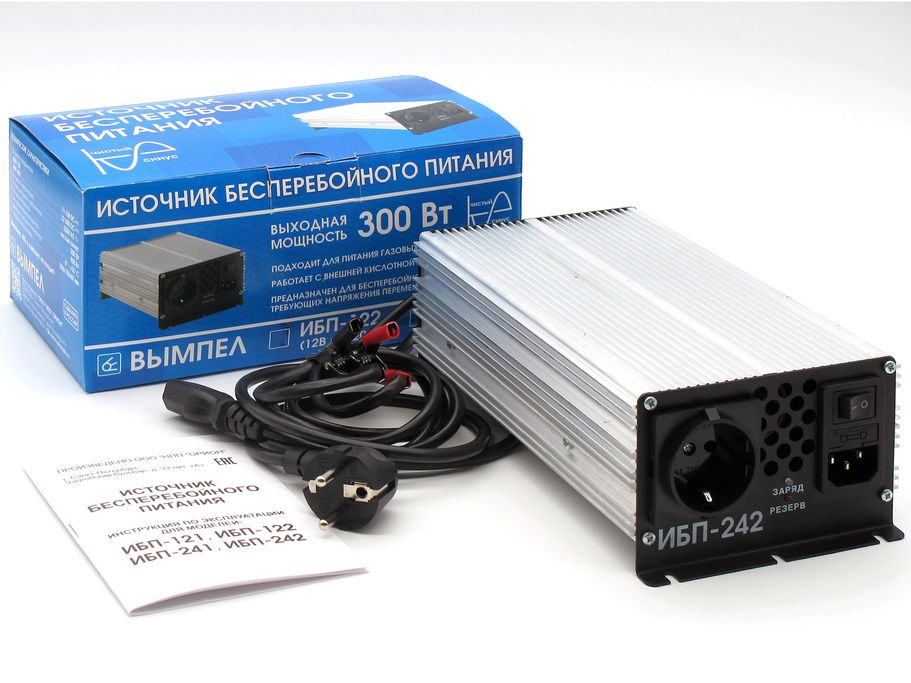 Источник бесперебойного питания ИБП-242 (UPS, 24-220В, 900/300Вт) ВЫМПЕЛ /1