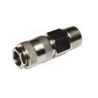 Быстроразъем пневматический ER-SE1-4SM:с клапаном с наружной резьбой 1/2" ЭВРИКА /1/10