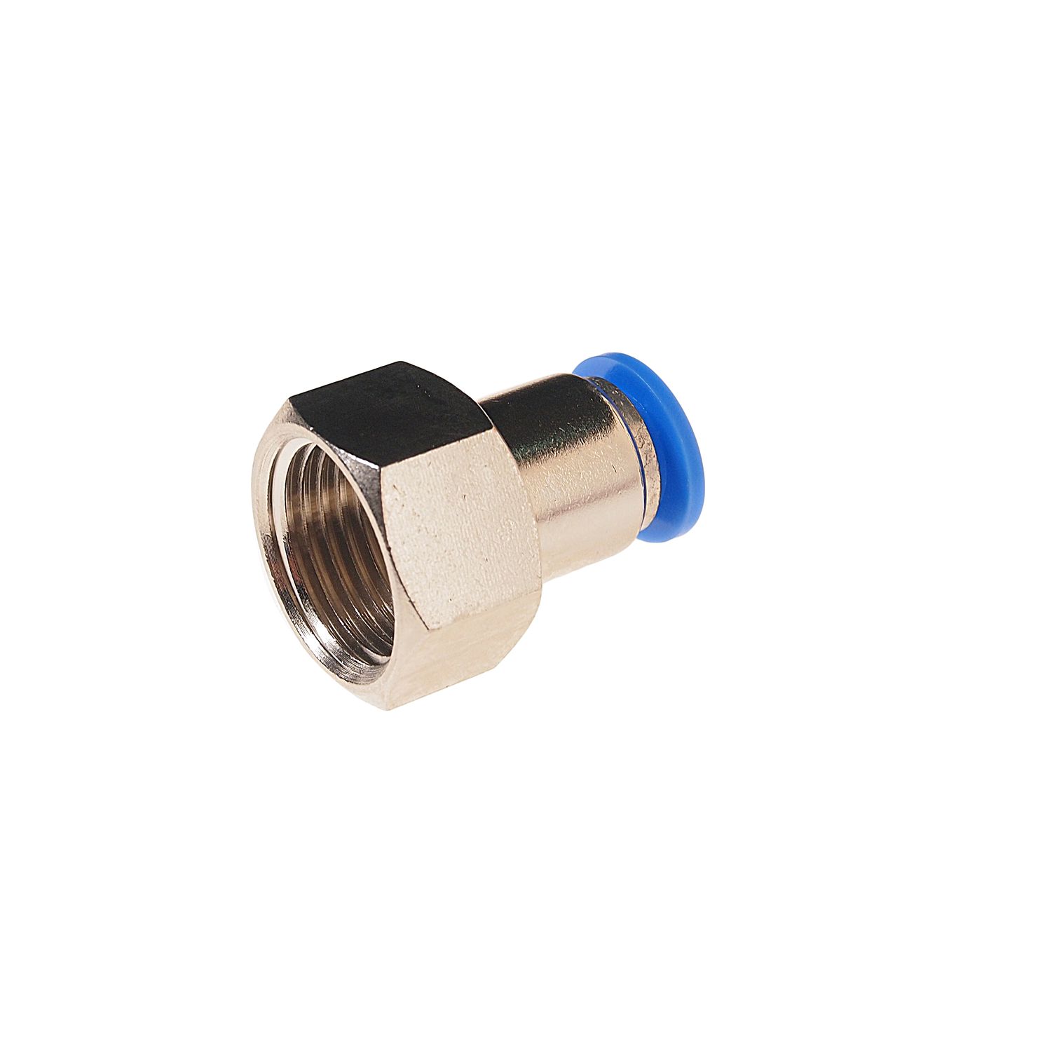Фитинг  RF-SPCF10-04 для пластиковых трубок 10мм с внутренней резьбой 1/2" ROCKFORCE /1