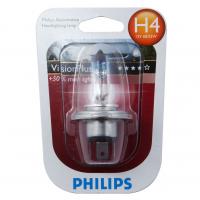 Автолампа H4 (60/55) P43t-38+60% VisionPlus (блистер) 12V PHILIPS /1/10
