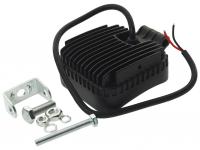 Фара рабочего света W-132F квадратная, ближний свет 9LED 27W (82х82x38мм) 10-30V ВЫМПЕЛ /1/40