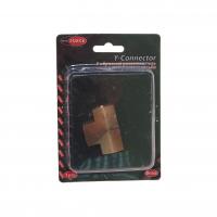 Разветвитель RF-SP032/1 T-образный внутр.резьба 1/4" в блистере ROCKFORCE /1