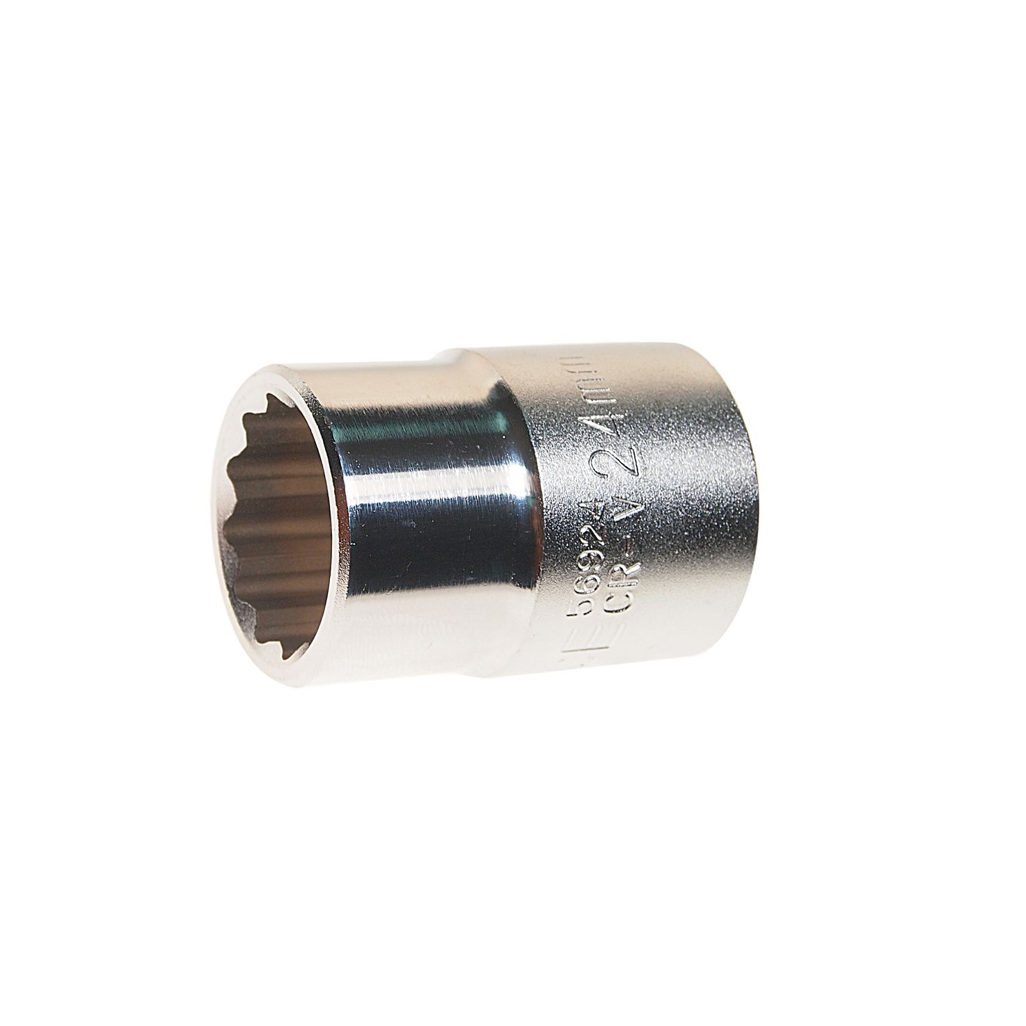 Головка торцевая 24мм 3/4" 12-гранная L=51мм ROCKFORCE RF-56924 /1/6