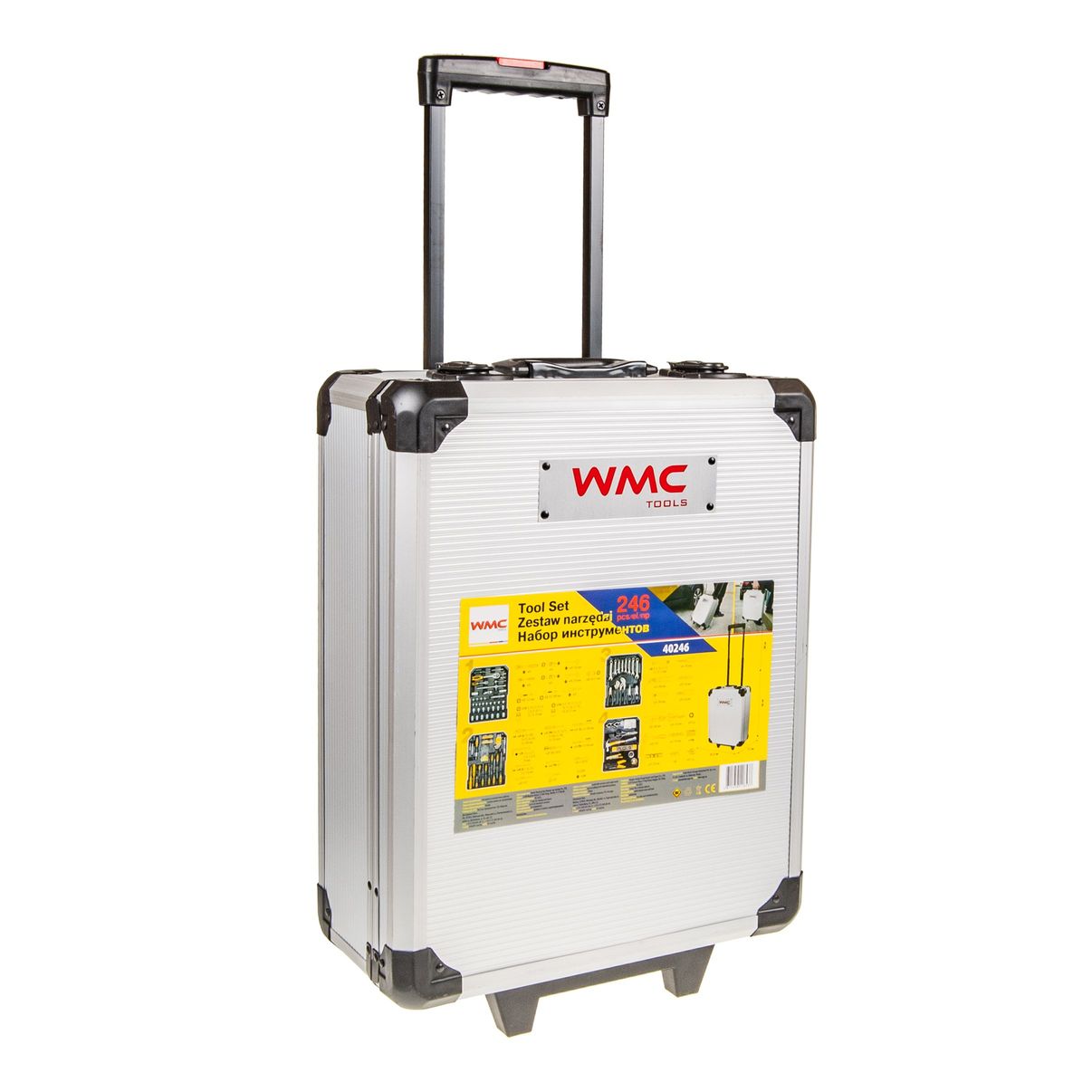 Набор инструмента WMC-40246: 246пр. в алюминиевом кейсе WMC TOOLS /1